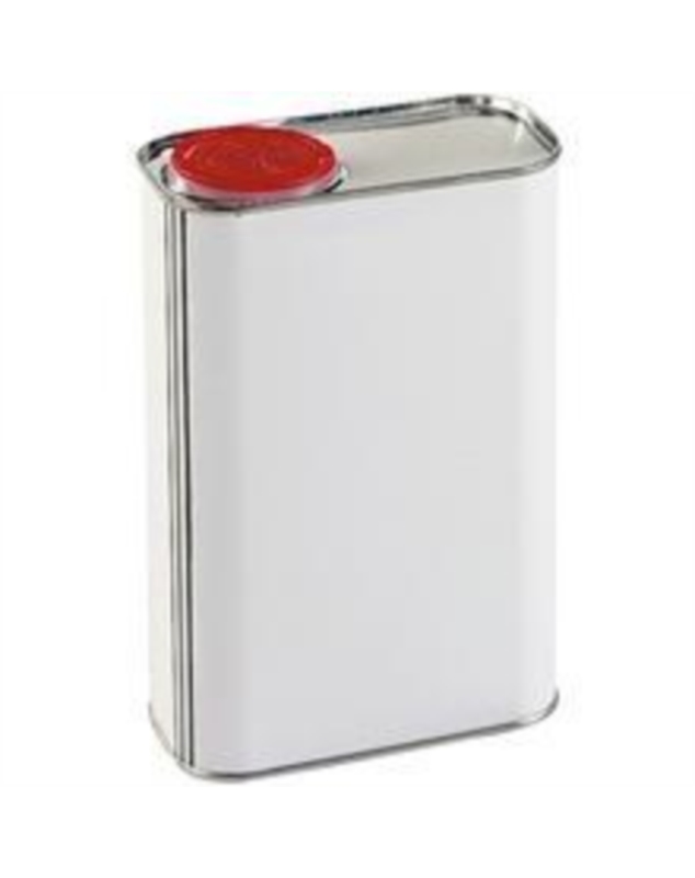 BIDON METALLIQUE 1L + BOUCHON ROUGE